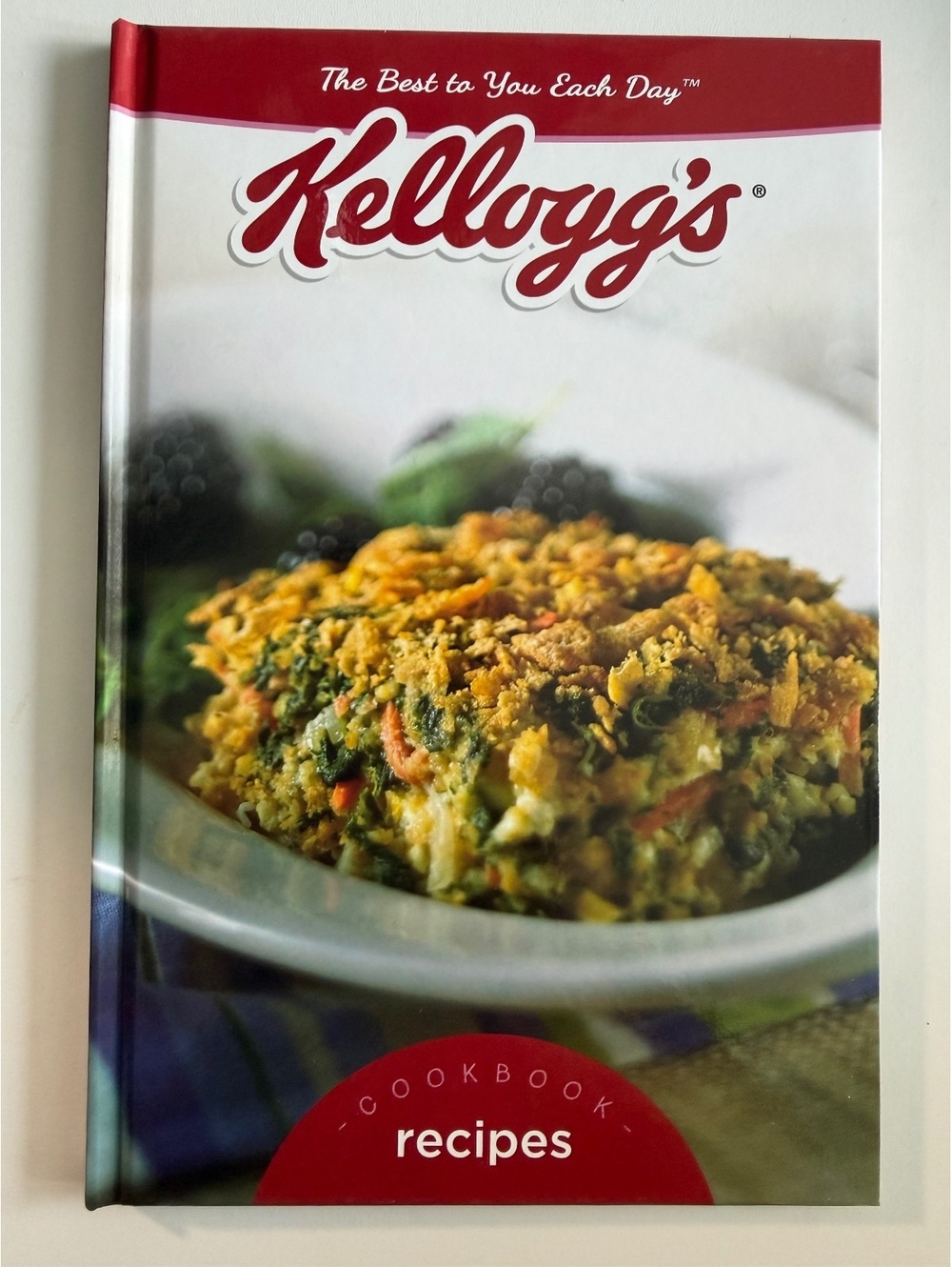 Kellogg's Cookbook Recipes Hardcover Book